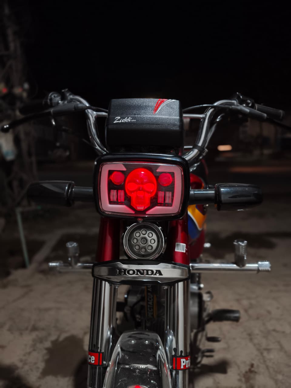 ✨ Premium Skull LED Headlight ✨ 🔥 Modified Bikes Ke Liye Perfect Choice!